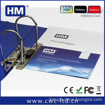 low price and fast delivery Paper USB Webkey for Advertising